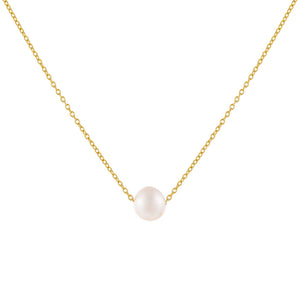 Pearl White Pearl Necklace - Adina Eden's Jewels
