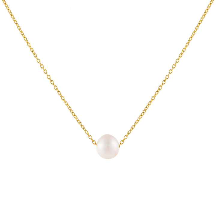 Pearl White Pearl Necklace - Adina Eden's Jewels
