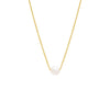 Pearl White Pearl Chain Necklace - Adina Eden's Jewels