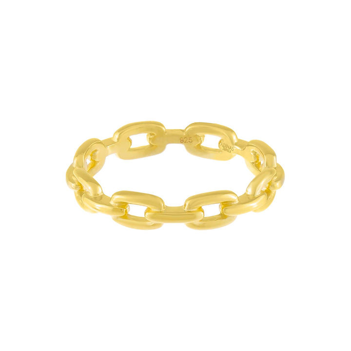  Chain Link Ring - Adina Eden's Jewels