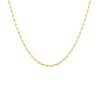 Gold / 14" Gold Filled Baby Paperclip Necklace - Adina Eden's Jewels