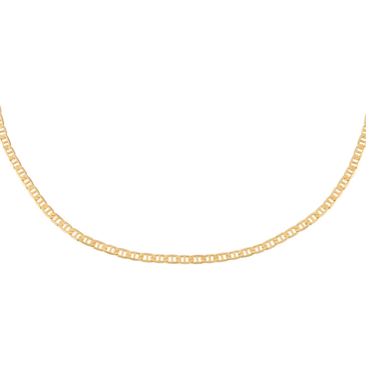 Gold Thin Baby Gucci Necklace - Adina Eden's Jewels