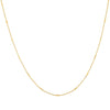 Gold Rounded Bar Chain Necklace - Adina Eden's Jewels