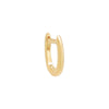 Gold / Single / 11MM Thin Solid Huggie Earring - Adina Eden's Jewels