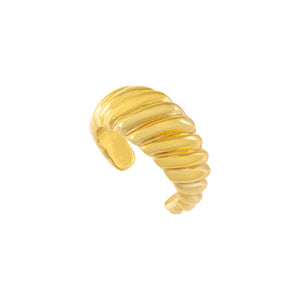 Gold Braided Ear Cuff - Adina Eden's Jewels
