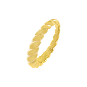 Gold / 6 Rope Ring - Adina Eden's Jewels