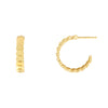 Gold Multi Disc Hoop Earring - Adina Eden's Jewels