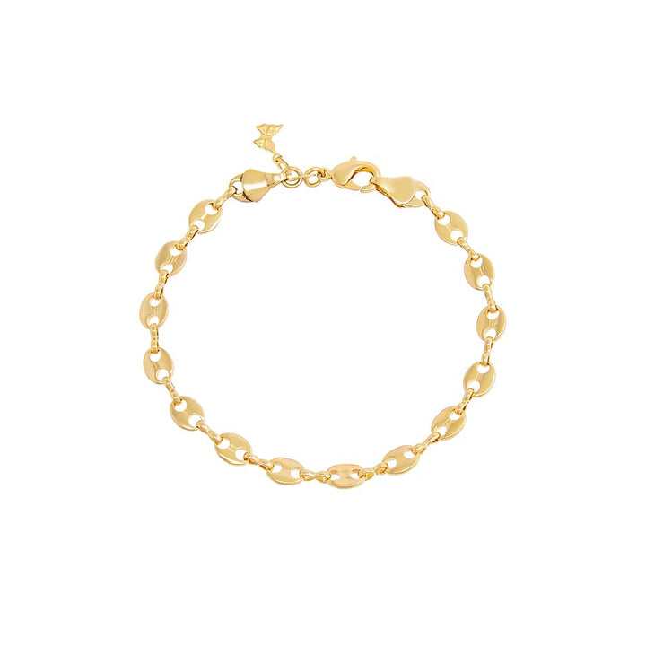 Gold Mariner Link Bracelet - Adina Eden's Jewels