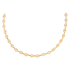 Gold Mariner Chain Necklace - Adina Eden's Jewels