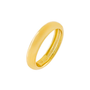 Gold / 6 Solid Band - Adina Eden's Jewels
