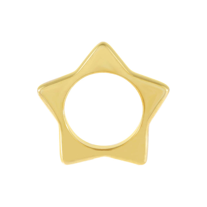  Solid Chunky Star Ring - Adina Eden's Jewels