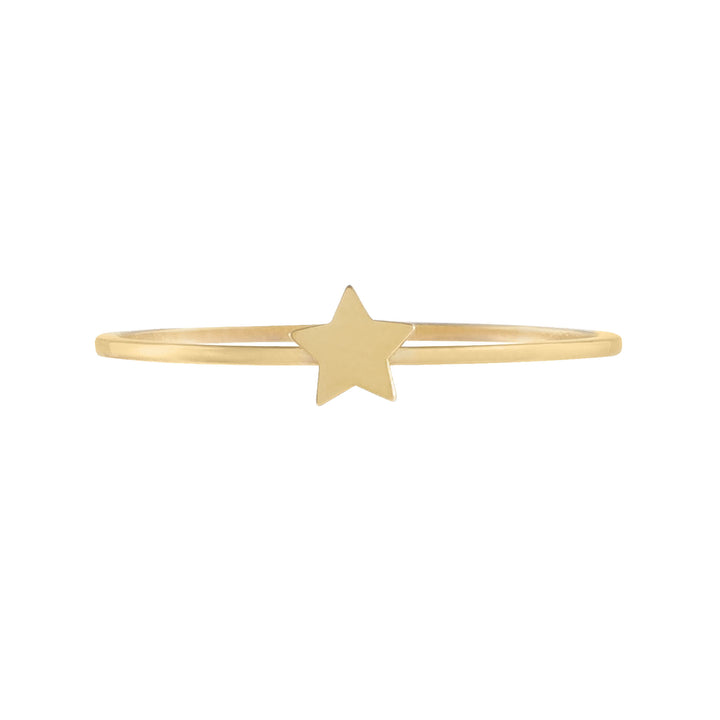  Mini Star Ring 14K - Adina Eden's Jewels