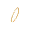 Gold / 5 Thin Solid Eternity Ring - Adina Eden's Jewels