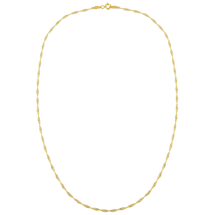  Singapore Chain Necklace - Adina Eden's Jewels