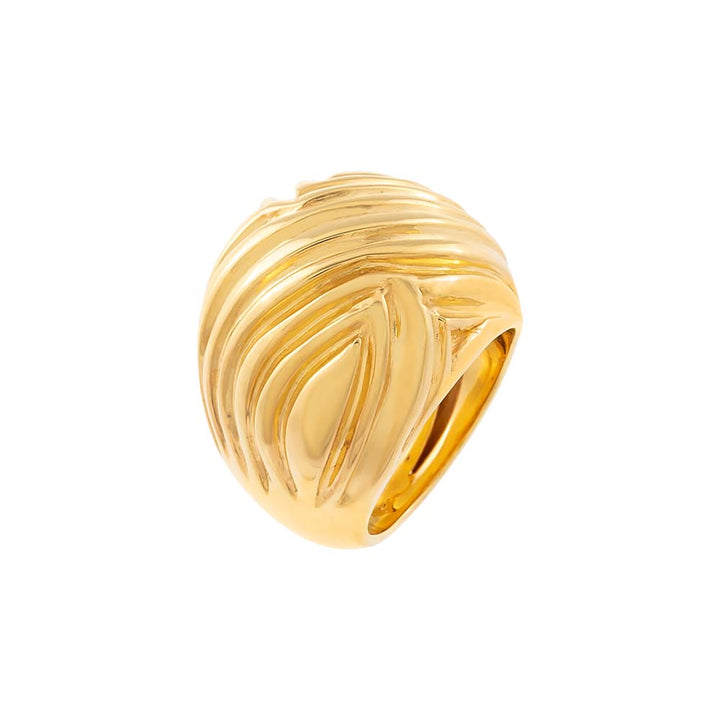 14K Gold Large Vintage Ring 14K - Adina Eden's Jewels