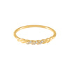  Diamond Twisted Ring 14K - Adina Eden's Jewels