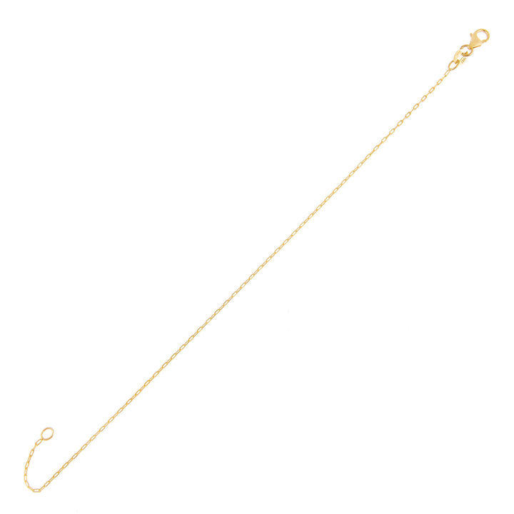 14K Gold XS Link Chain Bracelet 14K - Adina Eden's Jewels