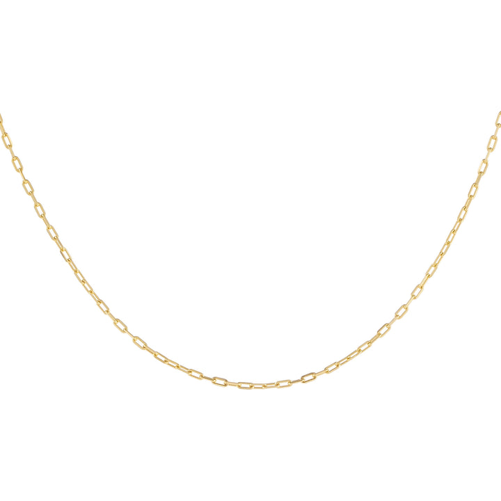 14K Gold / 16" XS Link Chain Necklace 14K - Adina Eden's Jewels