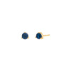  CZ Colored Gemstone Stud Earring - Adina Eden's Jewels