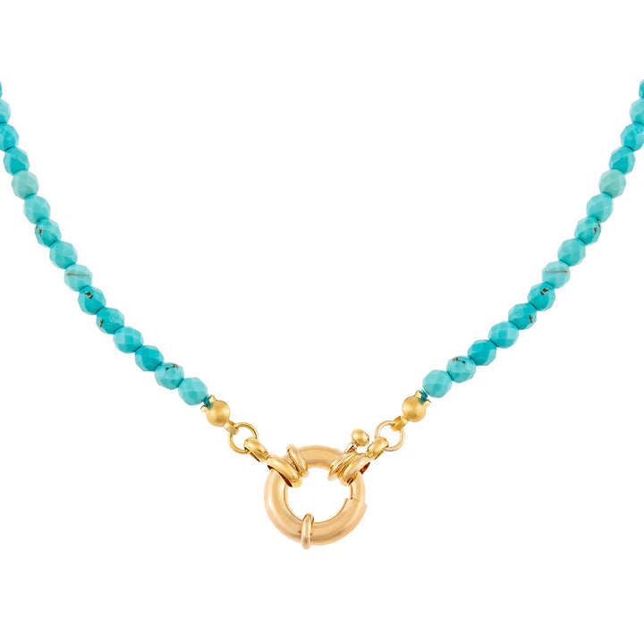 Turquoise Turquoise Toggle Necklace - Adina Eden's Jewels