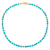  Multi Color X Turquoise Beaded Choker - Adina Eden's Jewels