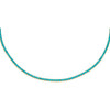 Turquoise / 2 MM Thin Colored Tennis Choker - Adina Eden's Jewels