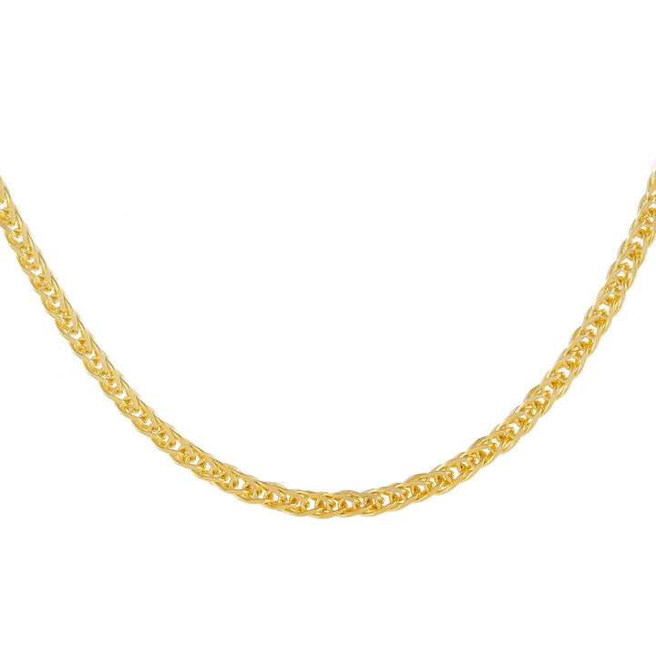 Gold Thick Franco Chain Necklace - Adina Eden's Jewels