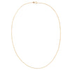  Flat Wheat Chain Necklace 14K - Adina Eden's Jewels