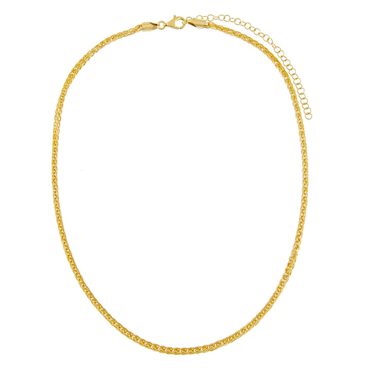  Thin Franco Chain Necklace - Adina Eden's Jewels