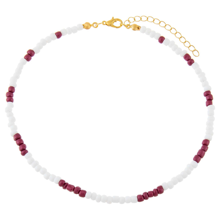  Collegiate Bead Necklace - Adina Eden's Jewels