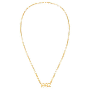  Men's Gothic Year Necklace - Adina Eden's Jewels