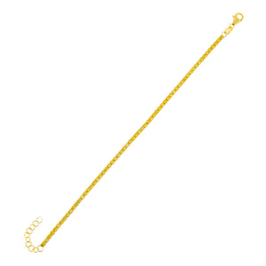  Pastel Colored Thin Tennis Bracelet - Adina Eden's Jewels