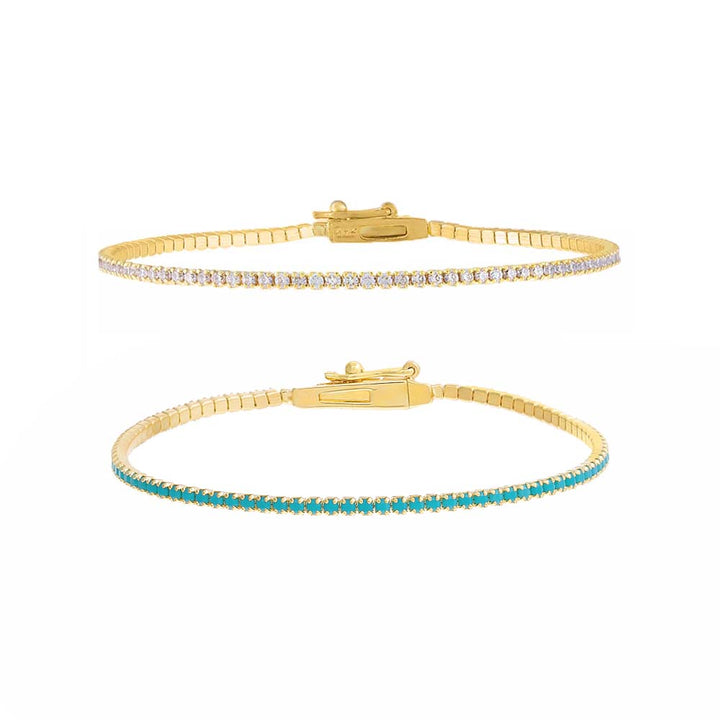 Turquoise Classic With A Twist Bracelet Combo Set - Adina Eden's Jewels