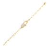 Gold Pavé Clasp Link Bracelet - Adina Eden's Jewels