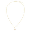  Pavé Uppercase Initial Necklace - Adina Eden's Jewels