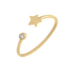 14K Gold / 7 CZ Star Ring 14K - Adina Eden's Jewels