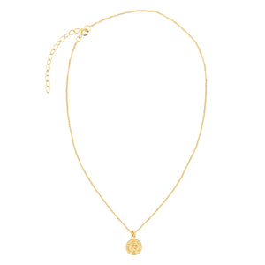  Tiny Coin Necklace - Adina Eden's Jewels
