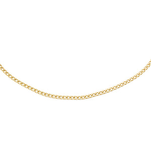 Gold Cuban Choker - Adina Eden's Jewels