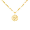 14K Gold Coin Adjustable Necklace 14K - Adina Eden's Jewels