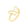 Gold / 7 Open Butterfly Ring - Adina Eden's Jewels