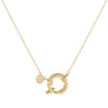14K Gold Toggle Necklace 14K - Adina Eden's Jewels