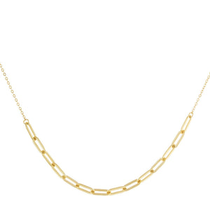 Gold Link Chain Necklace - Adina Eden's Jewels