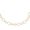 Gold Pavé/Solid Multi Oval Link Choker - Adina Eden's Jewels