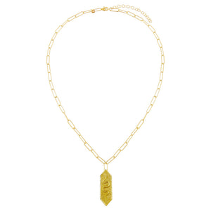  Snake Pendant Link Necklace - Adina Eden's Jewels