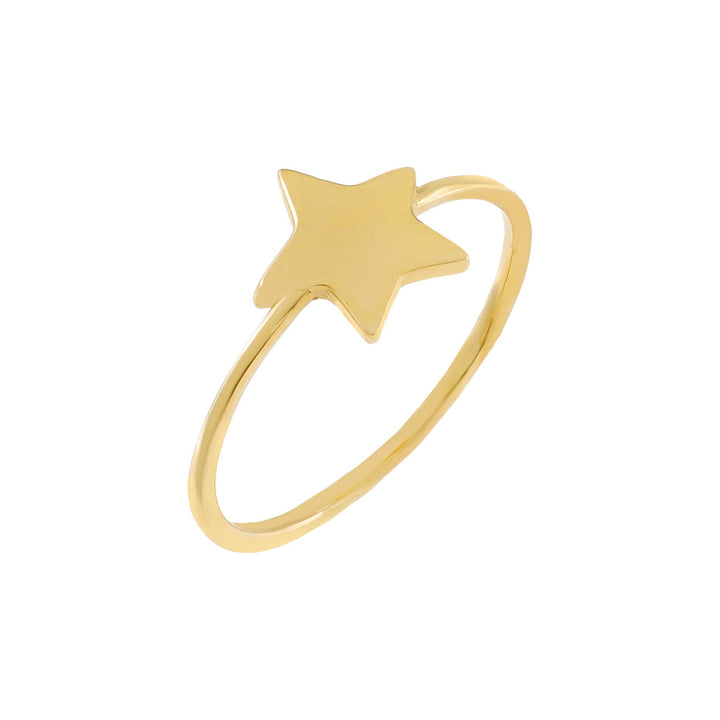 14K Gold / 7 Star Ring 14K - Adina Eden's Jewels