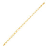 Gold Twisted Paperclip Bracelet - Adina Eden's Jewels