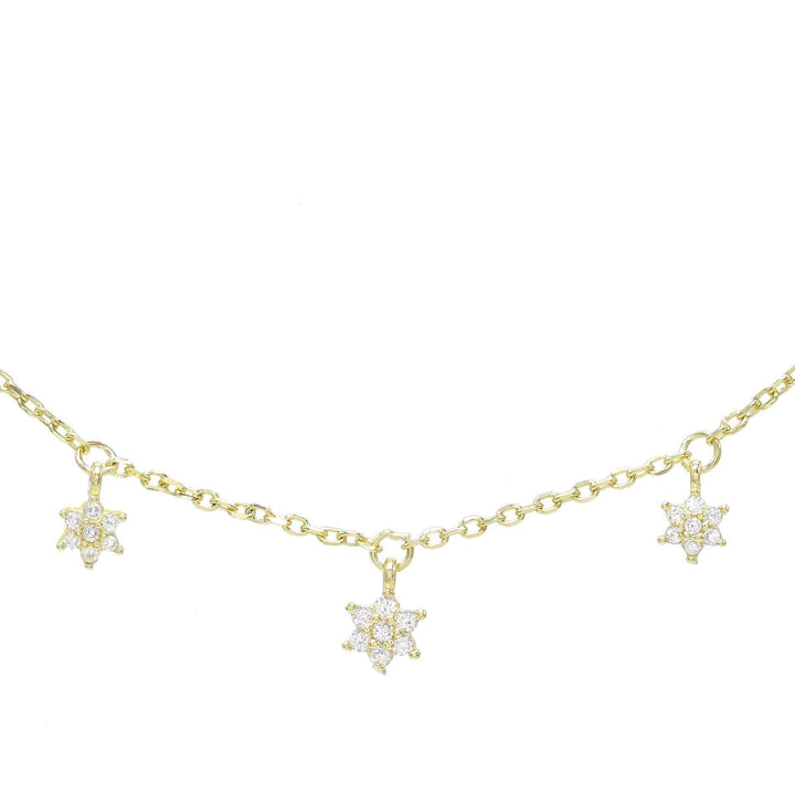 Gold Mini Stars Necklace - Adina Eden's Jewels