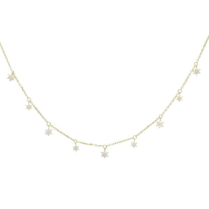  Mini Stars Necklace - Adina Eden's Jewels
