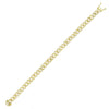 Gold Thin Chain Link Bracelet - Adina Eden's Jewels
