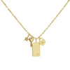 Gold Multi Charms Necklace - Adina Eden's Jewels